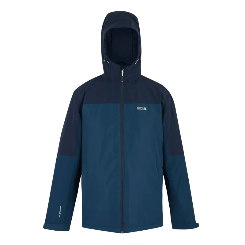 Image of Regatta Regatta Men Thornridge Waterproof Insulated Jacket in Dark Blue Size: X-Large Dark Blue XL Male 5063516130574