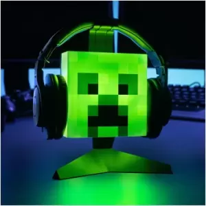 Image of Minecraft Creeper Light Up Headphone Stand