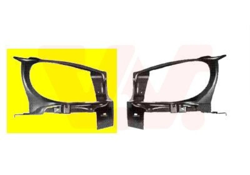 Image of VAN WEZEL Headlight Base VAN WEZEL 4028662