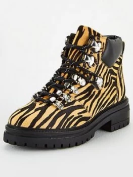 Image of OFFICE Above All Ankle Boots - Animal, Animal, Size 4, Women