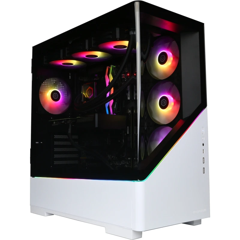 Image of CyberpowerPC CyberPowerPC VV2451 PC Intel Core Ultra 9 285K 32GB DDR5-SDRAM 2 TB SSD NVIDIA GeForce RTX 5080 Windows 11 Home Midi Tower White VV2451