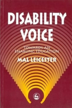 Image of Disability Voice by Mal Leicester Book