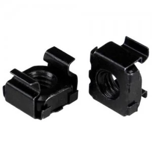 Image of Black M6 Cage Nuts 100 Pack