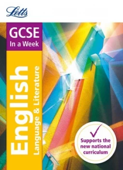 Image of Gcse English in a Week by Collins UK Book