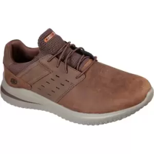 Image of Skechers Mens Delson 3.0 Ezra Casual Leather Oxford Shoes UK Size 10 (EU 45)