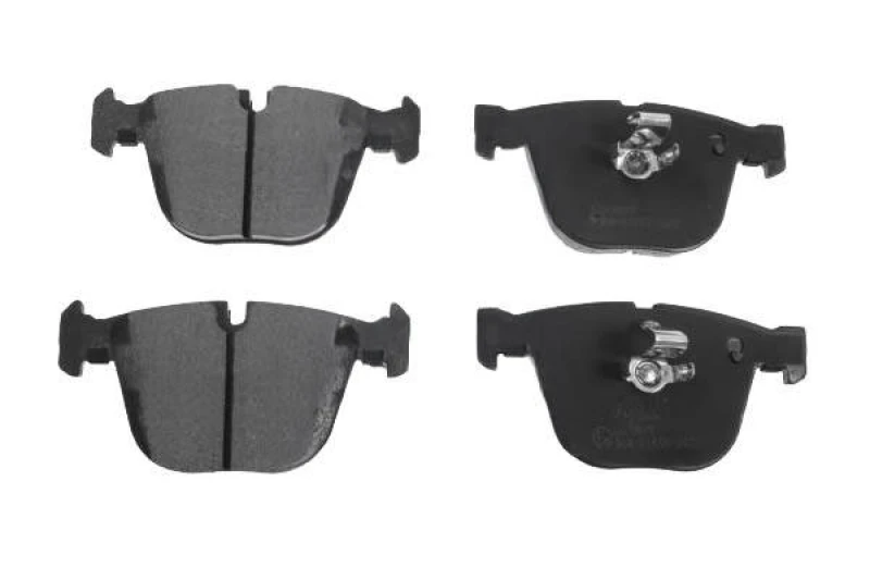 Image of Blue PRINT ADB114203 Brake pad set Rear Axle, prepared for wear warning indicator, with piston clip Brake Pad Set,disc brake (402)