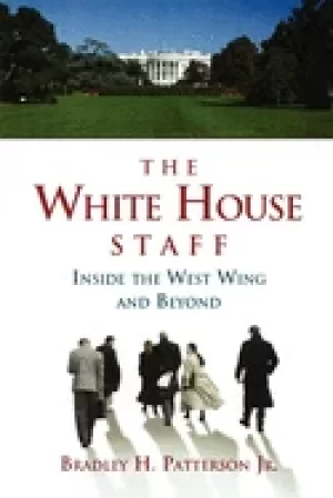 Image of white house staff inside the west wing and beyond