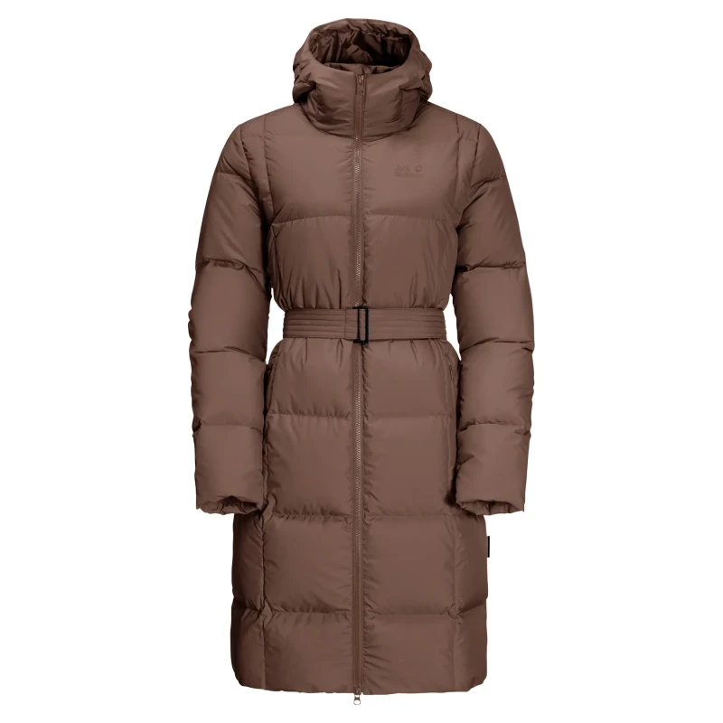 Image of Jack Wolfskin Puffer Jacket Jack Wolfskin Frozen Lake Marron Female M