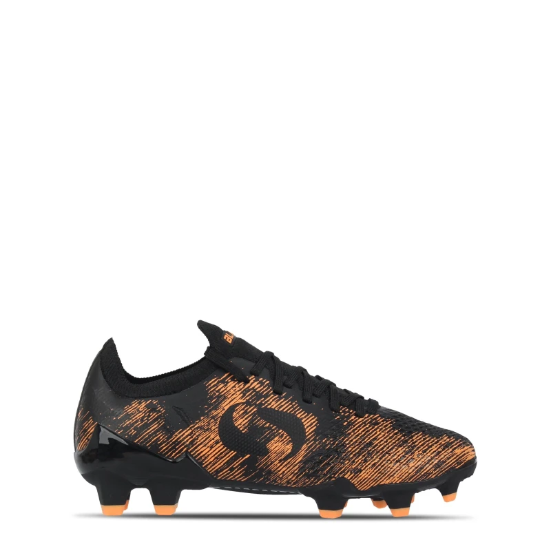 Image of Sondico Blaze Childrens FG Football Boots Black/Orange male C7 (25)