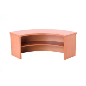Image of Jemini Intro Bavarian Beech Radial Reception Counter 800mm KF72597