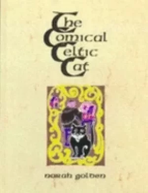 Image of comical celtic cat