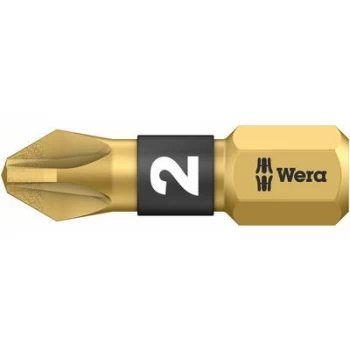 Image of Philips bit PZ 1 Wera 8551 BDC PZ 1 X 25 Tool steel