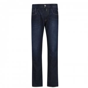 Replay Slim Mens Jeans - Dark Wash