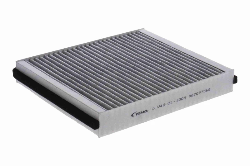 Image of VEMO V40-31-1005 Pollen filter Activated Carbon Filter, Q+, original equipment manufacturer quality MADE IN GERMANY Activated Carbon Filter,interior a
