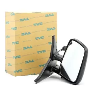 image of TYC Wing mirror VW 337-0087 701857508E,701857508E01C,701857508H Outside mirror,Side mirror,Door mirror,Side view mirror,Offside wing mirror,701857522G