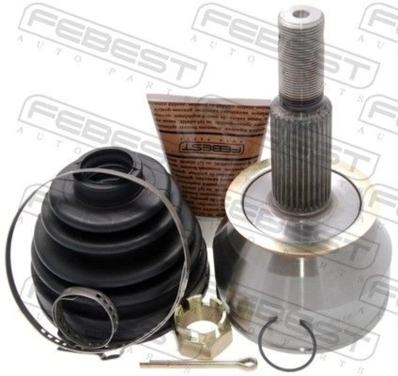 Image of FEBEST 0210-R51R Joint, drive shaft Wheel Side Joint,drive shaft (236)