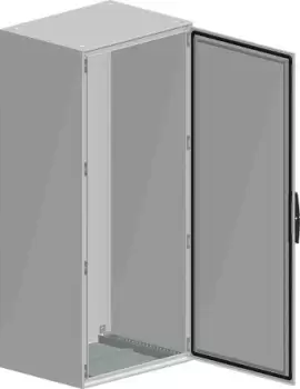 Image of Schneider Electric Spacial SM Sheet Steel, Single Door Floor Standing Enclosure, 2000 x 800 x 600mm, IP55
