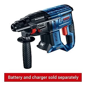 image of Bosch Professional GBH 18 V-21 SDS+ Brushless Cordless Hammer Drill - Bare