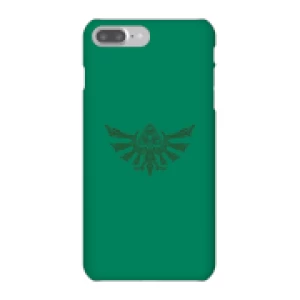 image of Nintendo The Legend Of Zelda Tribal Hyrule Crest Phone Case - iPhone 7 Plus - Snap Case - Matte