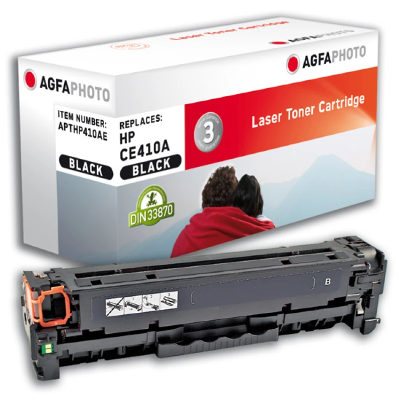 Image of AgfaPhoto APTHP410AE toner cartridge Black