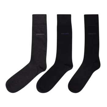 image of Boss Hugo Boss 3 Pack of Crew Socks Mens - Multi