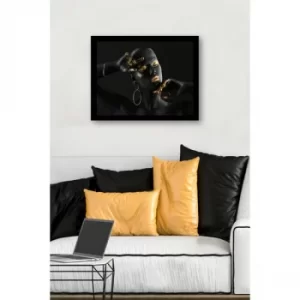 Image of SC0446 Multicolor Decorative Framed MDF Painting