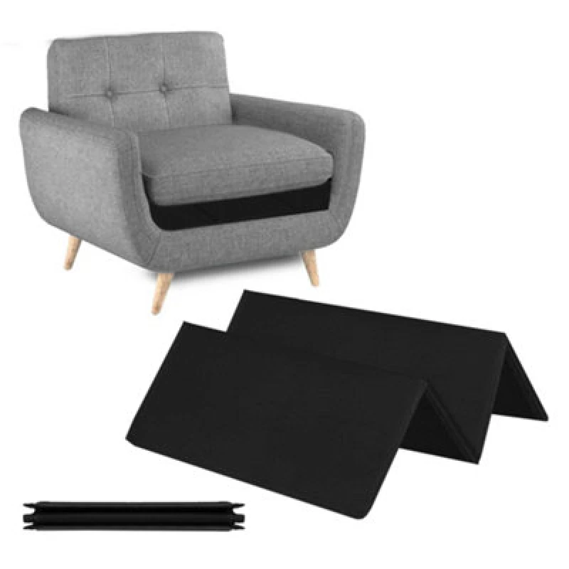 Image of Oypla Armchair Protector Support Board Seat Saver Black
