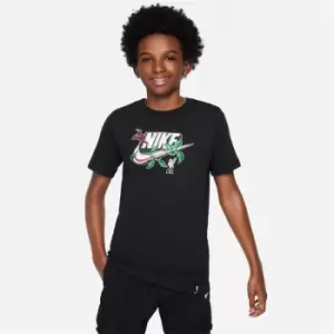Image of Nike FC Big Kids T-Shirt - Black
