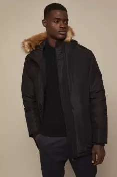 Image of Smart Hooded Heavyweight Parka Coat