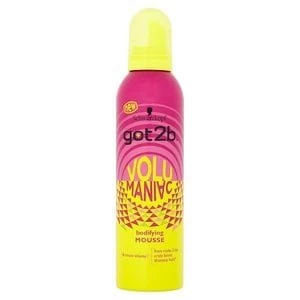 Image of Schwarzkopf got2b Volumaniac Mousse 250ml