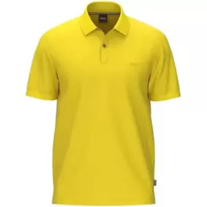 Image of Boss Pallas Polo Shirt - Yellow
