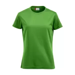 Image of Clique Womens/Ladies Ice T-Shirt (L) (Apple Green)