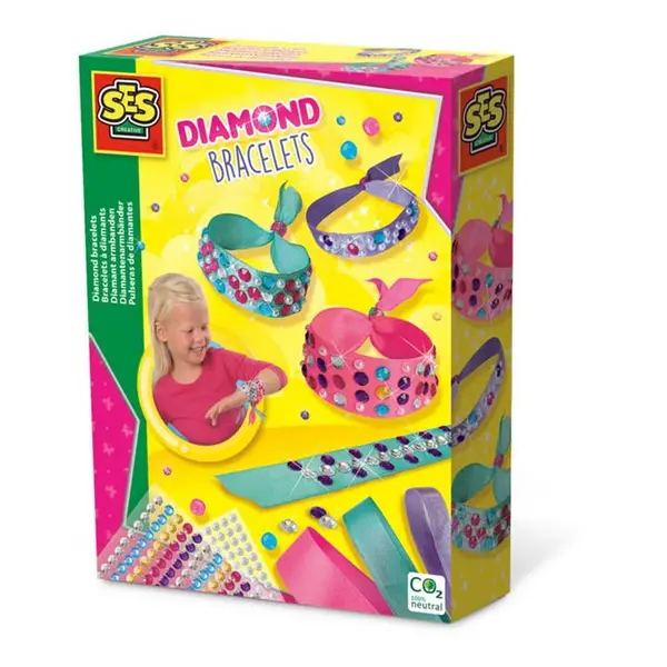Image of SES Creative Diamond Bracelets Jewellery Making Set - Multi One Size