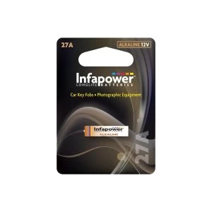 Image of Infapower 27A Alkaline Battery 12V