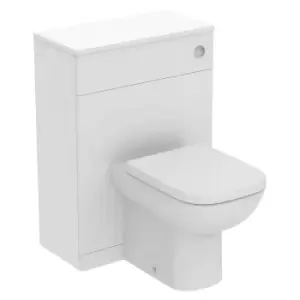 image of Ideal Standard I.life A 60Cm Matt White Wc Unit, Back To Wall Toilet, Soft Close Seat And Matt White Worktop