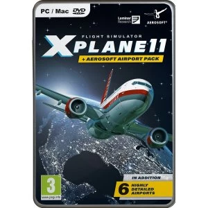 image of X-Plane 11 & Aerosoft Airport Collection PC Game