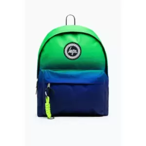 Image of Hype Fade Backpack (One Size) (Green/Navy Blue)