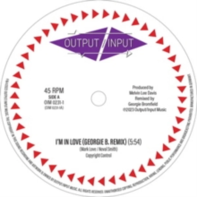Image of I'm in Love (Georgia B. Remix) Vinyl