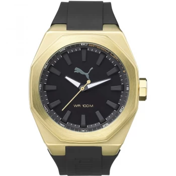 Mens Puma PU10405 VICTORY - gold Black Watch