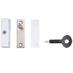 image of Yale Locks P118 Auto Window Lock White Finish Pack of 1