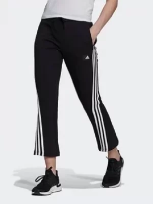 Image of adidas Sportswear Future Icons 3-stripes Flare Tracksuit Bottoms, Black Size M Women