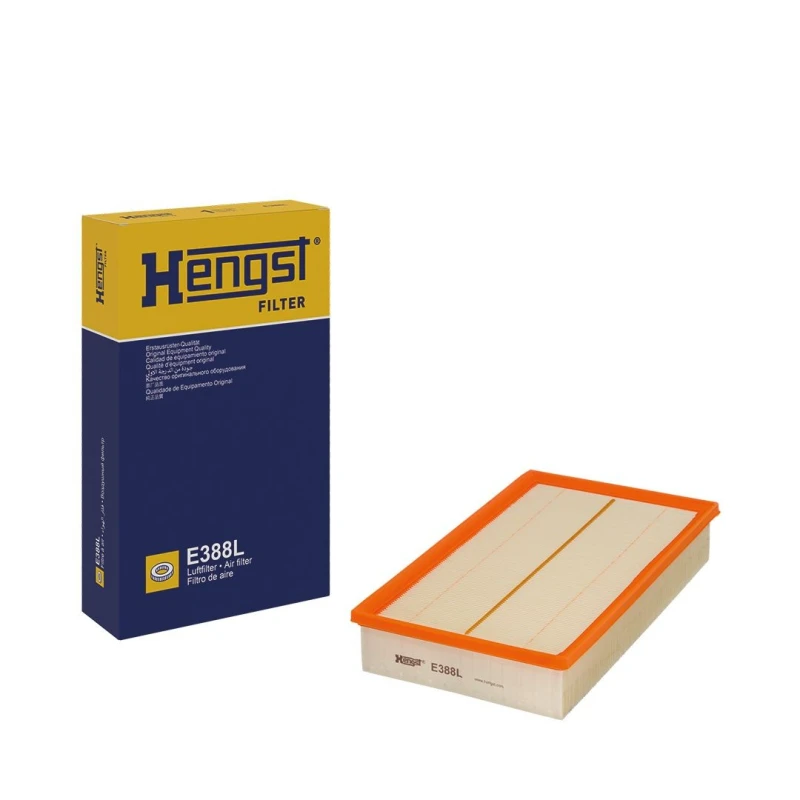 Image of HENGST FILTER E388L Air filter Air Filter (8)
