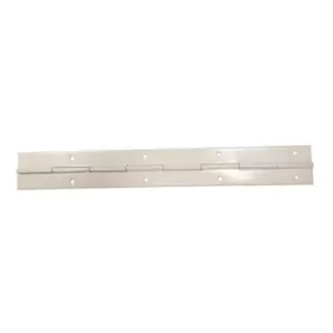 Image of Airtic Metal Piano Hinge Gold Colour 30 x 240mm - White, Pack of 1