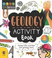 Image of stem starters for kids geology activity book packed with activities and geo