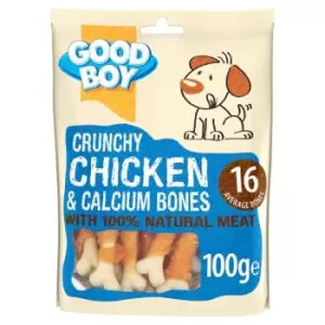 image of Good Boy Crunchy Chicken and Calcium Dog Bones 100g