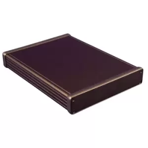 Image of Hammond 1455R2201BK Extruded Aluminium Enclosure 223 x 160 x 30.5m...