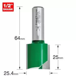 Image of Trend CRAFTPRO Two Flute Straight Router Cutter 25.4mm 25mm 1/2"