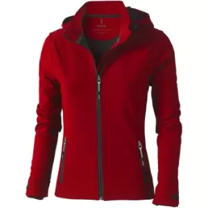 Image of Elevate Womens/Ladies Langley Softshell Jacket (L) (Red)