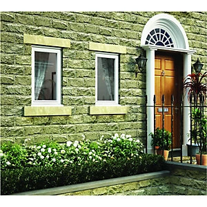 image of Wickes White Timber Casement Window - RH Side Hung 1195 x 625mm