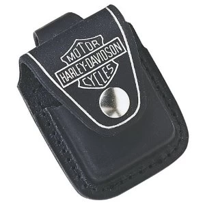 Image of Zippo Harley Davidson Lighter Pouch Black